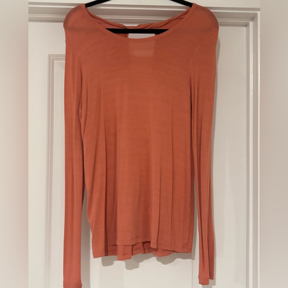 All In Motion Open Back Long Sleeve Top